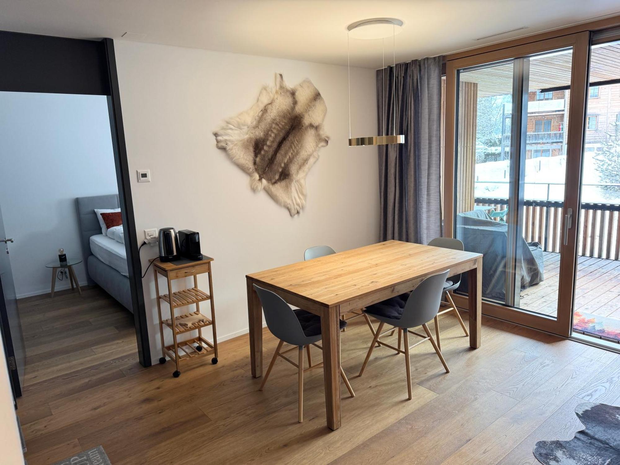 Beautiful Sunny New 1 Bed Apt Flims Exterior photo